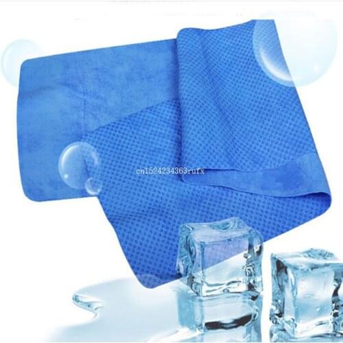 100pcs Cold Towels 80*17CM Sport Cooling Towels Sweat Summer Ice Towel Ice Cool Towel High Quality Hypothermia
