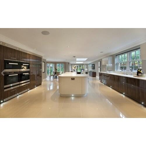 2017 new design kitchen furnitures hot sales high gloss UV paint lacquer modern kitchen cabinets L1606009