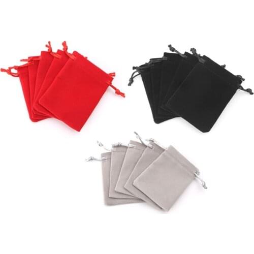 5pcs Velvet Dice Bags Tarots Cards Deck Storage Bag Toy Jewelry Mini Drawstring Package Board Game Drop Shipping
