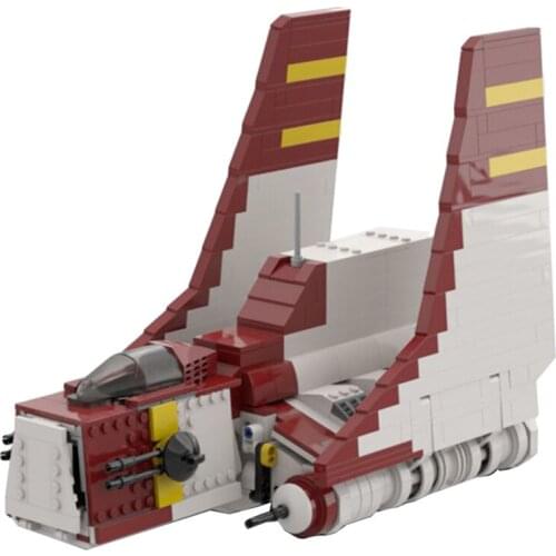 830Pcs The NU-Class Clone Shuttel MOC-65355 Space Wars Building Blocks MOC Kit Gift (Licensed And Designed By Brick_boss_pdf)