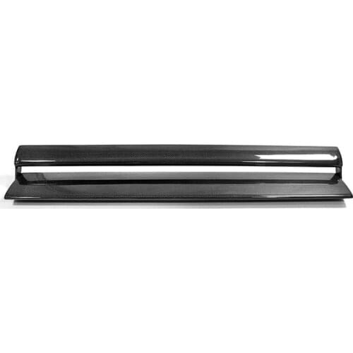 Car Accessories For Nissan R33 GTR 1995-1997 Nis Style Carbon Fiber Twin Spoiler Blade Glossy Fibre Rear Wing Accessories Trim