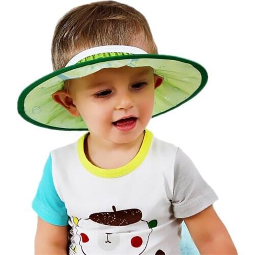Baby Shower Shampoo Hat Cartoon Toddler Wash Hair Shield Caps Bath Visor Hats Adjustable Shield Waterproof Ear Eyes Protection