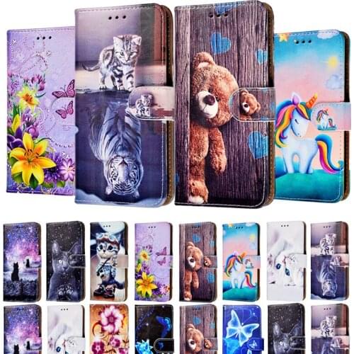 Leather Flip Case For Elephone U5 Case Printed Back Cover For Elephone U5 Fundas Coque On Elephone U5 Cover Phone Capa