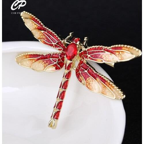 CUE PDLA Dragonfly Brooches For Clothes