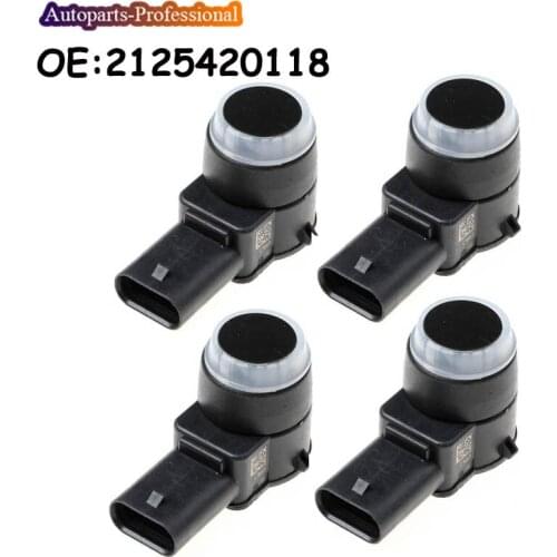 4 PCS PDC Parking Sensor For Mercedes W169 W245 W204 W212 W221 C207 A207 CLS Class C250 C350 E300 E350 2125420118 A2125420118