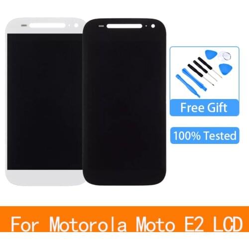 For Motorola Moto E2 LCD Display Touch Screen Digitizer Assembly For Moto E2 2nd XT1505 XT1524 XT1511 XT1527 LCD Replacement