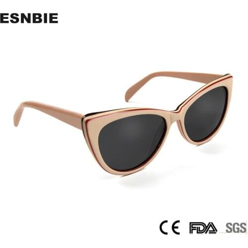 ESNBIE Womens Cat Eye Sunglasses