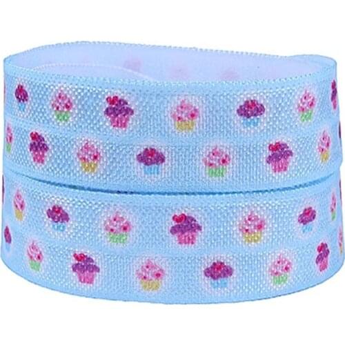 FLRA FOE FLORA ribbon wholesale valentine cupcake foe ribbons fold over elastic ribbon