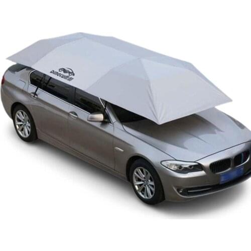 Summer Anti-UV Protection Car Umbrella Sun Shade Cover For Automobiles Tent 400*210CM Roof Replaceable Tarpaulin Heat-Insul M9K7