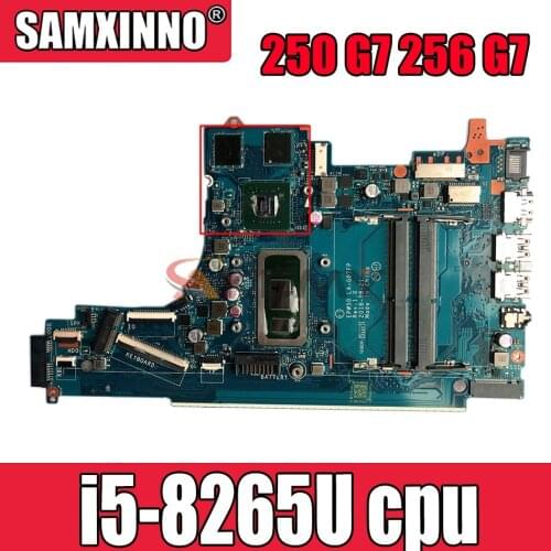 L49981-601 L49981-001 Motherboard for HP 250 G7 256 G7 i5-8265U LA-G07FP