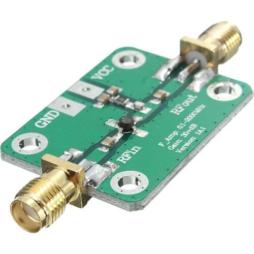 New 1-2000MHz Wideband Signal Amplifier Gain 30dB Low-noise LNA Board Module DOM668
