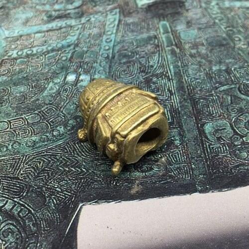 Outdoor Knife Gadgets Pendant Japan Warrior Brass Knife Beads Umbrella Rope Bead
