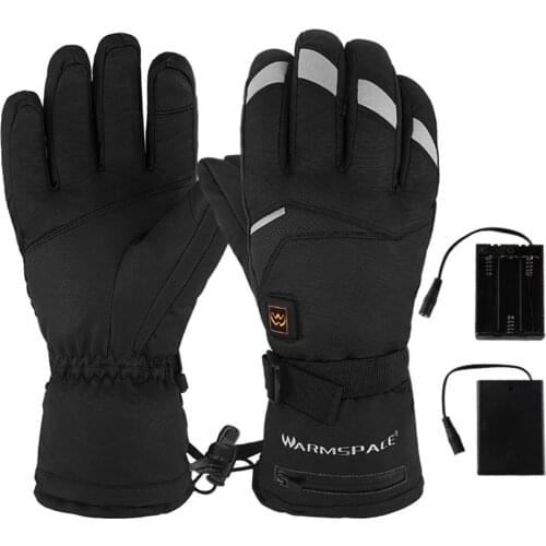 Unisex Upgraded Heated Gloves Battery Powered Heated Gloves For Motorcycle Skiing Cycling Lectric Gloves Heated