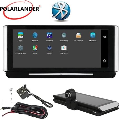 Folding control platform Android driving recorder Bluetooth 16G external portable 6.86 inch 3G/WIFI