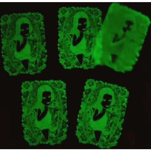 Patches Noctilucent Women Stickers for Clothes Thermal Transfer Printing Pattern DIY Decoration Fashion Style Luminous Patch