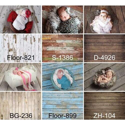 Rubber Floor Photo Background Floor Customize Printed Vintage Wood Newborn Backdrop Anti-slip Rubber Backed Mat Anti-Slip Carpet