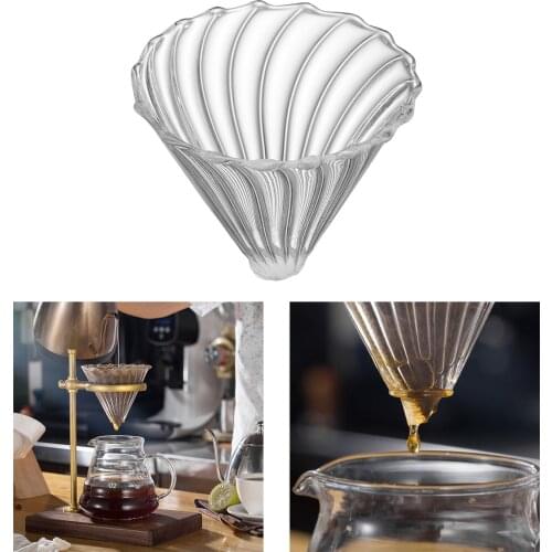 Pour Over Coffee Dripper Single Cup Coffee Maker for Home, Cafe, Restaurants Easy to Clean