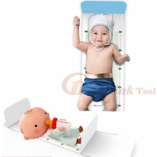 0-100cm Popular Design Baby Height Measuring Scale/Infantometer Soft PVC For Infant Baby Body Mat Growth Ruler Map Ruler Tape