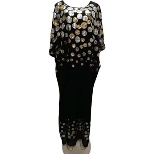 2021 Summer African Womens Sequins High Quality Top Fashion Temperament Casual African Womens Coat Skirt