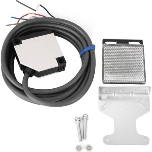 Sensor Switch Accessories E3JK-R4M1 IP65 ABS Housing Reflection Type Photoelectric Switch Sensor rotary switch