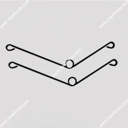 ATM new compatible parts 4450619129 cassette spring torsion shutter 445-0619129 for NCR 50PCS per lot