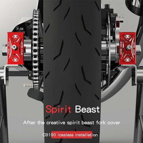 SPIRIT BEAST Motorcycle Rear Fork Cover Crash Protector for honda CB190 CBF190R Yamaha YZF R3 Suzuki GW250 GSX250R Kawasaki Z250