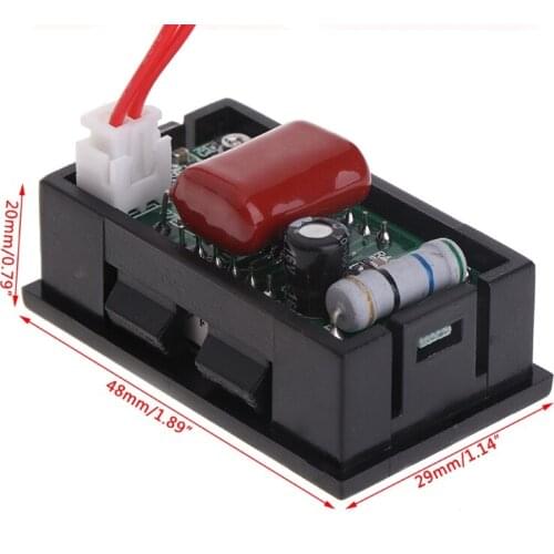 2 Wire 0.56" AC 30V-500V LED Digital Voltmeter Voltage Meter Monitor Tester For 110V 220V 380V