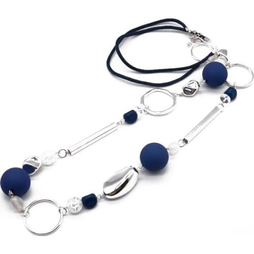 Long Pendant Necklace European Styles Punk Fashion New