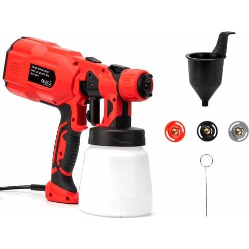 Electric Spray Gun Paint Sprayers High Power Home Electric Airbrush For Painting Cars Furniture Wall Woodworking Paint Sprayer
