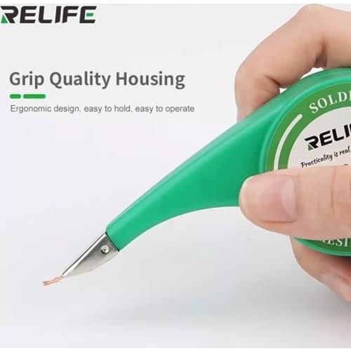 RELIFE Desoldering Wick Remover Wire Anti-Hot for BGA Welding Repair 1.5mm 2mm 2.5mm 3mm 3.5mm