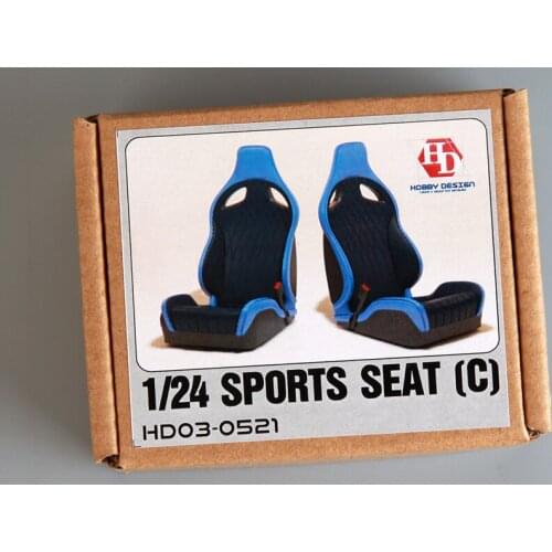 Hobby Design 1/24 Sports Seats (C) HD03-0521 Model Car Modifications Hand Made Model