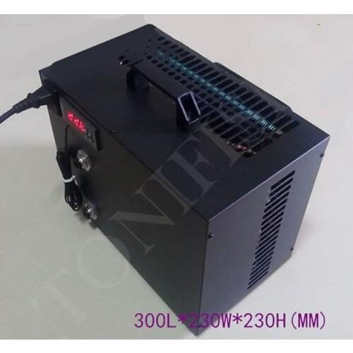 450W small micro compressor chiller thermostatic adjustable chiller Aquarium fish tank cooling refrigeration cooling AC220V