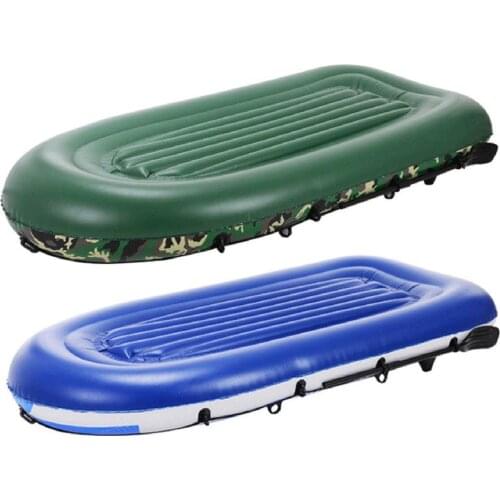 2-3 Person Inflatable Boat Raft Kayak With Air Pump Rope Paddle Thickening PVC Fishing Boat With Oars For Lakes Outdoor Rafting