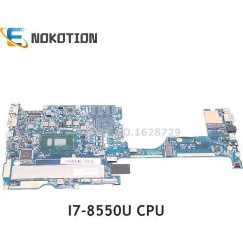 NOKOTION For Lenovo IdeaPad 320S-13IKB 320S-13IKBR laptop motherboard SR3LC I7-8550U 8G memory 5B2057030 PN 431203662010