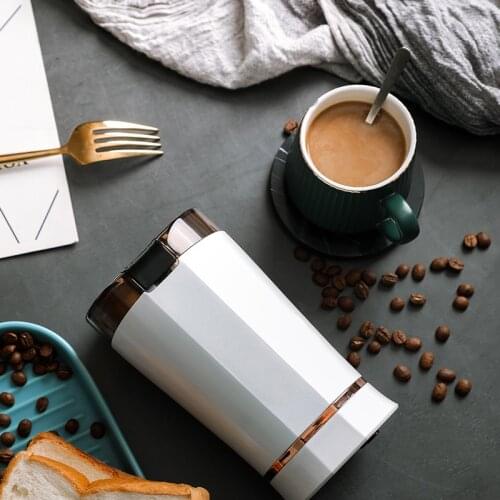 220V Electric Mini Coffee Grinder Kitchen Salt Pepper Grinder Beans Spices Nut Seed Coffee Bean Mills Grains Grinder Machine