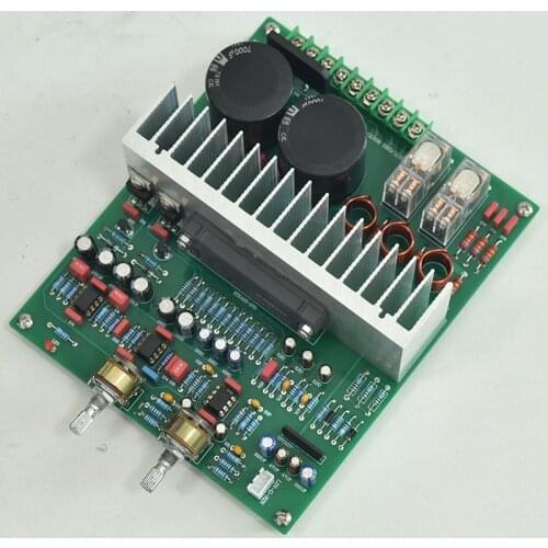 NEW 2.1 STK433-270 Thick Film 3X60W HiFi Amplifier Board With Radiator