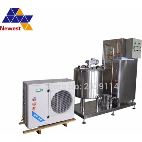 100L stainless steel Juice milk pasteurization machine fresh milk pasteurization sterilizeing equipment machine with compressor