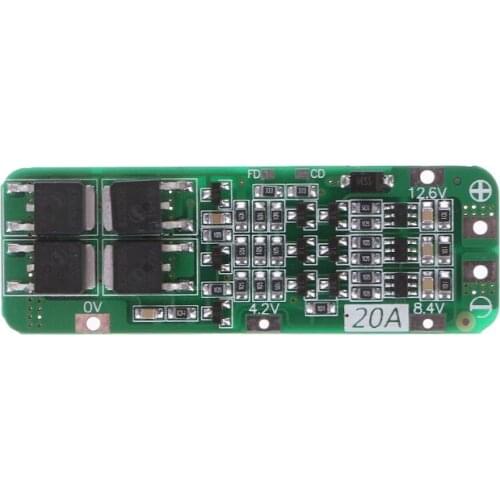 3S 20A Li-ion Lithium Battery 18650 Charger PCB BMS Protection Board 12.6VModule 203B