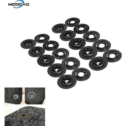 4pcs Car Carpet Mat Clips Floor Holders Fixing Grips Clamps For VW Passat Polo Golf Audi Skoda Seat 3D08645214PK 3D0864523B41