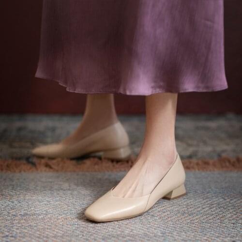 A-BUYBEA Low-heeled Shoes