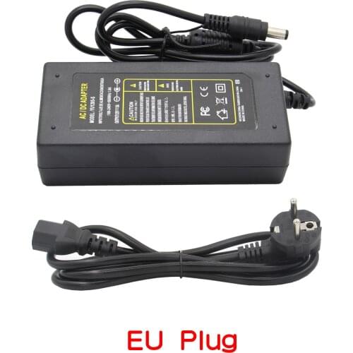 DC 5.5x2.5mm 12V 5A Power Supply Power Adapter(EU/USPlug) for Raspberry Pi X835/X832/X830 Expansion Board