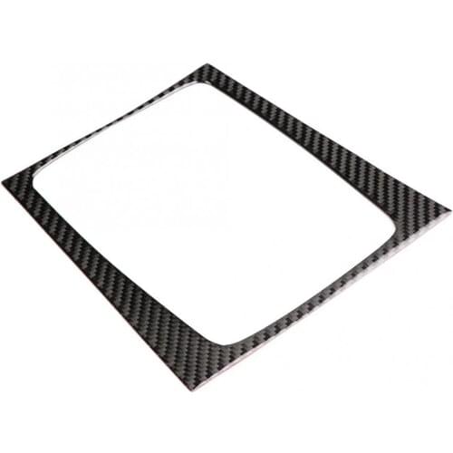 Car accessories interior Carbon Fiber Interior Gear Shift Panel Frame Trim Cover for Mercedes C-class W204 2005-201 car styling