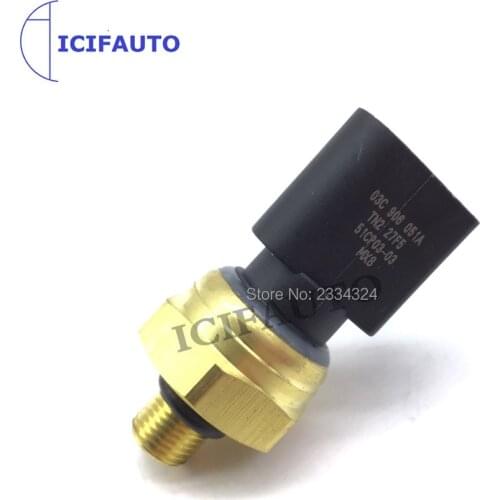 Fuel Injection Pressure Sensor for Audi A3 Seat Altea Skoda Octavia VW Caddy CC EOS Golf 5 6 Jetta Passat Touran 03C906051A