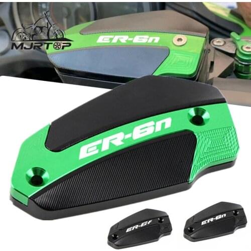 Motorcycle Front Brake Fluid Reservoir Cylinder Cover Oil Tank Cap For Kawasaki ER-6F ER-6N ER6N ER6F 2009-2016