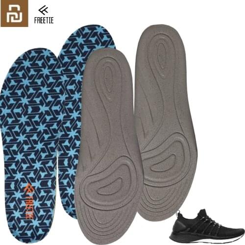 Freetie Insoles For Xiaomi Youpin Men Women Sneakers Goodyear Shoes Comfortable Breathable Sports NEW 2021 Xiomi Mijia Shoe Pad