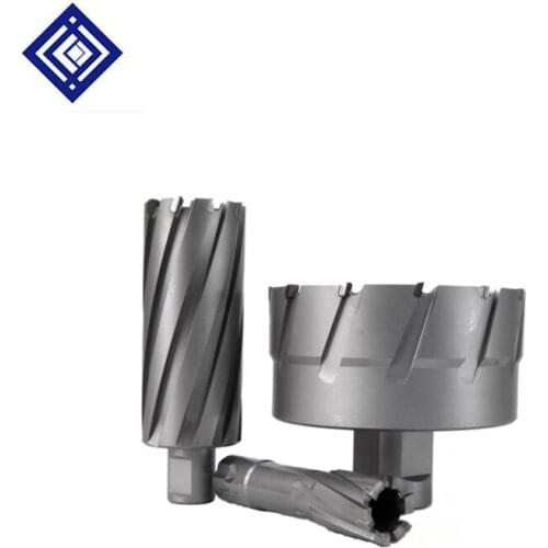 CNC tools stainless steel plate Depth 35mm hollow drill bit punching magnetic drill stainless steel drilling hole opener