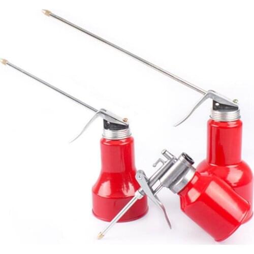 Oiler For Greasing Transparent Oil Can Lubrication High Pressure Pump Oiler Lubricating Oil Plastic Machine 250/200ml Grease Gun