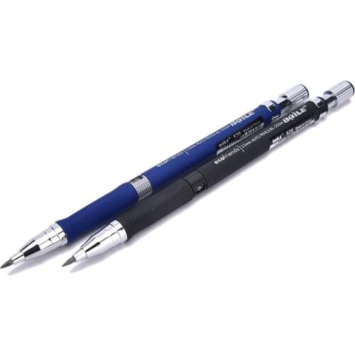 Mechanical Pencils Drafting Drawing Pencil for Sketching School Office Stationery 1PC 2B 2.0 mm Blue Black Lead Holder Pen