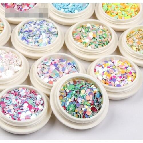 Mix Holographic Nail Glitter Sequins Accessories Chrome nails effect Glitter flakes set Nail Art Decoration festival Glitter DIY