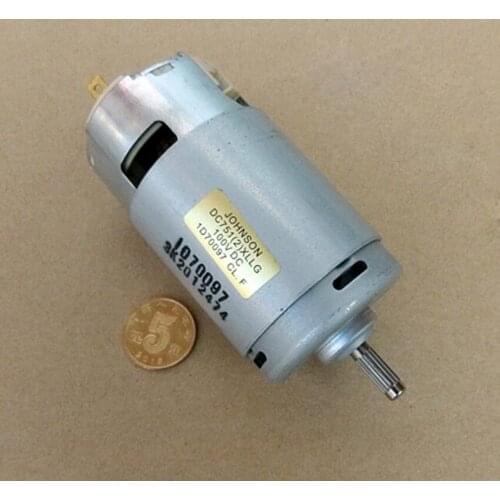 DC24V 36V 60V 120V 7512 miniature compensated carbon brush permanent magnet motor power tools/DIY accessories motor